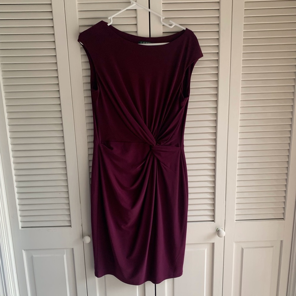 Lauren Ralph Lauren Front Knot Dress